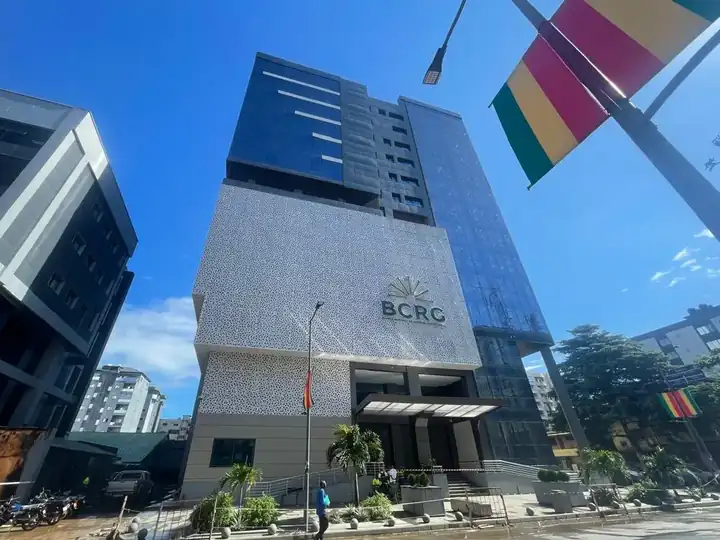Siège de la BCRG à Conakry, réalisé par EJICO